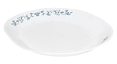 Corelle Vitrelle 12-1/4-inch platter, country cottage, top view for sharing meals.