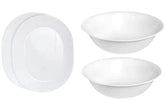 Corelle Winter Frost White 12-1/4-inch serve platter, ideal for entertaining and family meals.