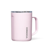 Corkcicle Classic Coffee Mug with sliding shatter-proof lid keeps beverages secure on the go.
