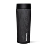 Corkcicle Commuter Cup insulated travel mug in burnt wood keeps drinks cold for hours