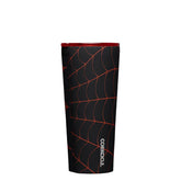 Corkcicle Marvel Tumbler Miles Morales front view shows the bold design and durable build.