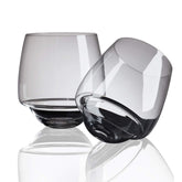 Cortunex spill-proof wine glass with rolling base prevents accidents.