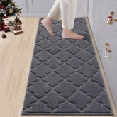 COSY HOMEER soft kitchen floor mat beside the sink absorbing water and splashes.