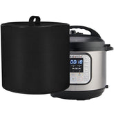 CouldyCasi dust cover for Instant Pot 6 Qt, top view protects against dust and scratches.