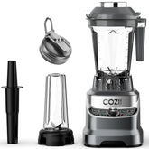 COZII countertop blender with 64oz pitcher for family-sized smoothies
