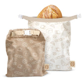 Cozy Bread reusable bread bags showcasing practical freshness for home bakers
