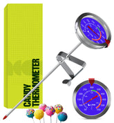 Craft911 candy thermometer with pot clip for precise candy stages and safety.