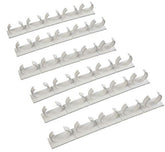 Crazy Chef Spice Clips on a cabinet door save space and keep spices visible.