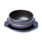 Crazy Korean Cooking Dolsot stone bowl with premium glaze for sizzling bibimbap.