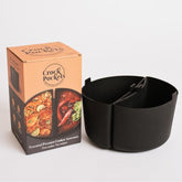 CrockPockets 6-qt divider with edge-to-edge fit for mess-free meal prep.