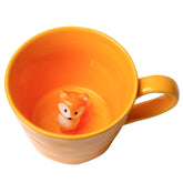 Cteaffee fox-inside-mug adds whimsy to your morning coffee ritual.