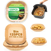 Ctizne air fryer liner, 9-inch bottom width, for 8–12 Qt baskets