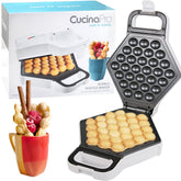 CucinaPro Bubble Waffler shows ready indicator signals perfect timing for waffles