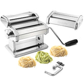 CucinaPro pasta maker with heavy-duty chrome build for fresh home pasta