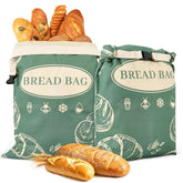 Cuijialaha beeswax bread bag separable liner enables easy cleaning and freshness.