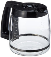 Cuisinart 12-Cup carafe with ergonomic handle for easy pouring.