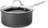 Cuisinart Chef's Classic nonstick hard-anodized 3-quart saucepan with lid for even heat and easy reduction.