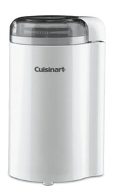 Cuisinart coffee grinder teardrop shape for compact storage.