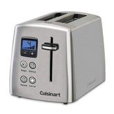 Cuisinart CPT-415P1 countdown front view with brushed stainless finish