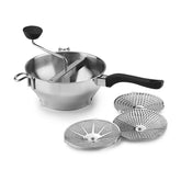 Cuisinart Food Mill with stainless steel body and three discs for versatile purees