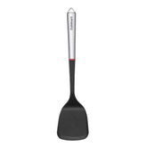 Cuisinart Fusion Proline Solid Turner front view highlights stylish stainless steel handle.