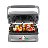 Cuisinart Griddler Compact grill with searing plates for quick weeknight dinners.