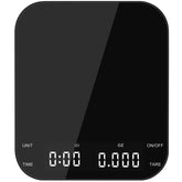 CULIKEM coffee scale with glass mirror design for a bright pour-over experience.