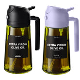 CXINYI olive oil dispenser bottle in pour mode for precise, mess-free cooking