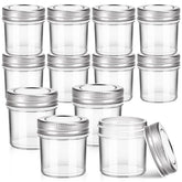 CZWESTC 2 oz mini mason jar set of twelve for organized storage and transport