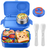 DaCool upgraded kids lunch box with thermo for hot or cold meals at school