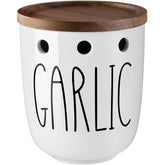 DAYYET Garlic Keeper with wide opening for easy access and storage.