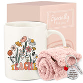 DDOFAH mug and keychain set on desk, a practical appreciation present.
