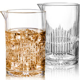 DEAYOU two-pack cocktail mixing glasses for precise stirring and elegant presentation