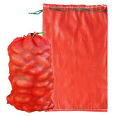 Deebree 50-pack extra-large mesh produce bags for bulk storage and visibility.