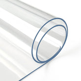 Deep Dream 2mm clear table cover front view showing transparent protection for the table surface