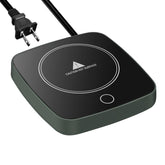 Defashun coffee cup warmer showing 12-hour auto shut-off for peace of mind