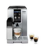 Delonghi Dinamica Plus front panel for easy at-home espresso control.