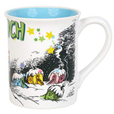 Department 56 Grinch Whoville coffee mug, 16 oz, festive multicolor glaze for holiday sipping