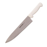 Dexter-Russell 10-inch cook’s knife blade close-up for precise chopping