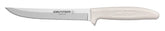 Dexter-Russell Sani-Safe 6-inch scalloped blade for crusts and soft interiors.