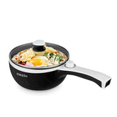 Dezin hot pot electric upgraded non-stick surface for easy sauté and cleanup.