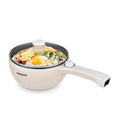 Dezin hot pot electric upgraded nonstick saute pan for quick meals