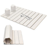 DFJKJUU large stone drying mat unfolded on counter for rapid dish air drying