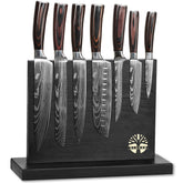 Diagsh 7-piece knife set paring knife: precise prep for fruit and vegetable peels.
