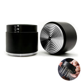 DiatZeno 53mm tamper base grooves for even puck compression.