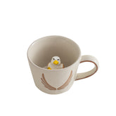 DIHOclub Eagle mug with 3D inside, perfect for daily coffee.