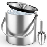 DINOTIME 3L ice bucket with lid offers ample party capacity for cocktails and champagne.
