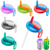 DIPESI colorful soda can lids lineup seals drinks and prevents spills.