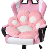 Ditucu Cat Paw Cushion pink chair cushion for cozy seating and support.