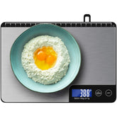 Diyife 33lb scale with large panel for easy food weighing.